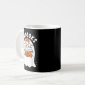 Bücher! Niedlich Ghost Reading Library Books Hallo Kaffeetasse (Vorderseite Links)