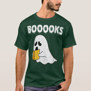 Bücher! Niedlich Ghost Reading Library Books Hallo T-Shirt