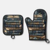 Bücher      ofenhandschuh & Topflappen-Set (Vorderseite)