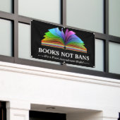 Bücher ohne Verbote, LGBTQ+ Banner (Äußeres Gebäude)