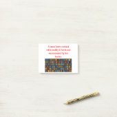 Bücher Post-it Klebezettel (Auf Schreibtisch)