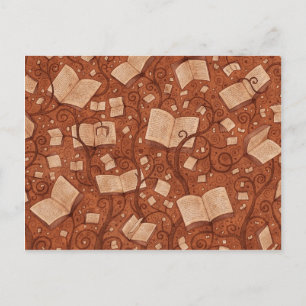 Bücher Postkarte