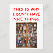 Bücher Postkarte (Vorderseite)