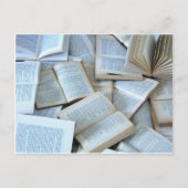 Bücher Postkarte (Vorderseite)