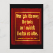 Bücher Postkarte (Vorderseite)