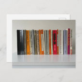 Bücher Postkarte (Vorne/Hinten)