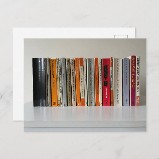 Bücher Postkarte (Vorne/Hinten)