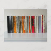 Bücher Postkarte (Vorderseite)