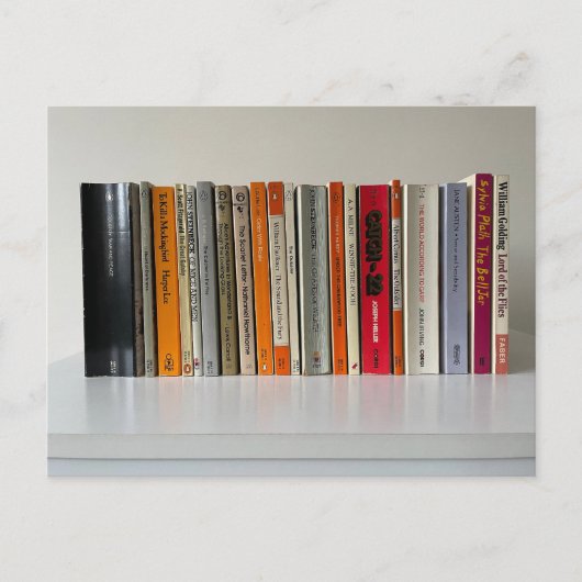 Bücher Postkarte (Vorderseite)