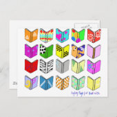 Bücher! Postkarte (Vorne/Hinten)