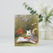 Bücher, Postkarte für Postübergänge (Stehend Vorderseite)