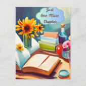 Bücher, Postkarte für Postübergänge (Vorderseite)