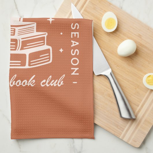 Bücher & Pumpkin Gewürzsaison Geschirrtuch (Viertel Falte)