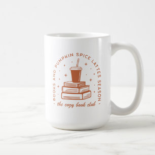 Bücher & Pumpkin Gewürzsaison Kaffeetasse