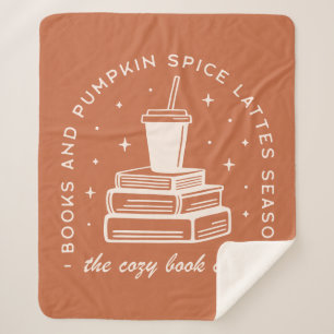 Bücher & Pumpkin Gewürzsaison Sherpadecke