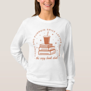 Bücher & Pumpkin Gewürzsaison T-Shirt