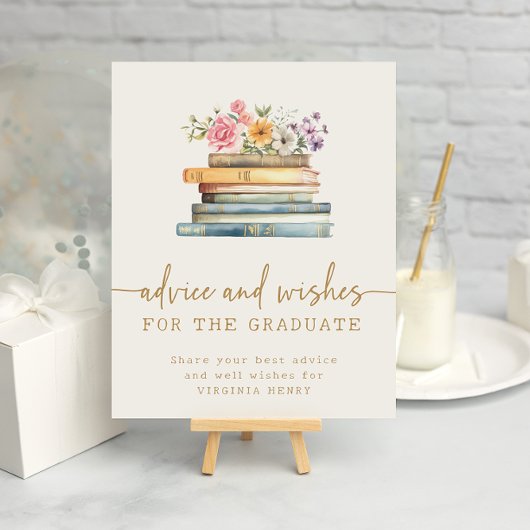 Bücher Rat für Graduierte Poster