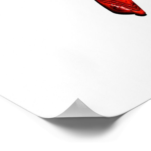 Bücher ROCK Poster (Ecke)