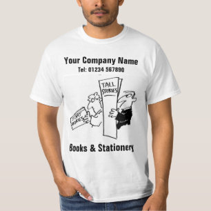 Bücher & Schreibwaren Buchhändler T-Shirt