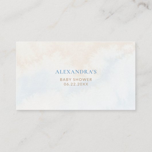 Bücher setzen dufte blaue Rose Blütendusche ein Begleitkarte (Rückseite)