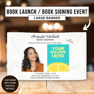 Bücher signieren Autor Schriftsteller Buchveröffen Banner