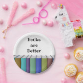 Bücher sind besser pappteller (Party)