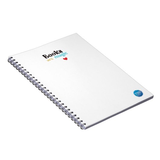 Bücher sind ein magisches Notebook (Rechte Seite)