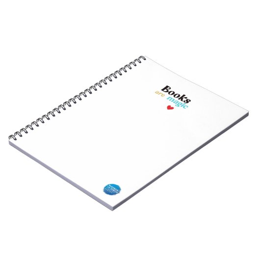 Bücher sind ein magisches Notebook (Linke Seite)