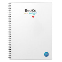 Bücher sind ein magisches Notebook