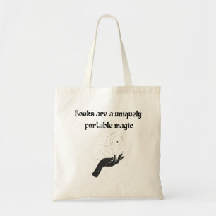 Bücher sind eine einzigartig tragbare Magie Schwar Tragetasche