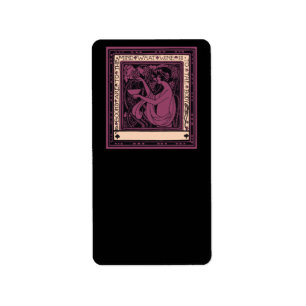 Bücher sind für den Geist Adressaufkleber