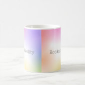 Bücher sind größer als die Tasse der Realität (Mittel)