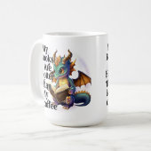 Bücher sind heißer kaffeetasse (Vorderseite Links)