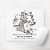 Bücher sind konstant mousepad (Mit Mouse)