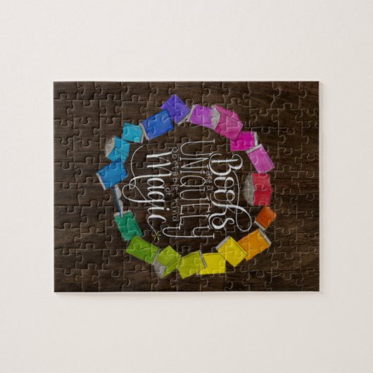 Bücher sind magisch puzzle (Horizontal)