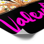 Bücher sind mein valentinischer Valentinstag bibli Poster (Ecke)