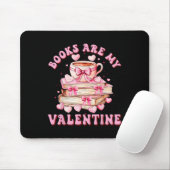 Bücher sind mein Valentinlehrer Kinder Retro Valen Mousepad (Mit Mouse)