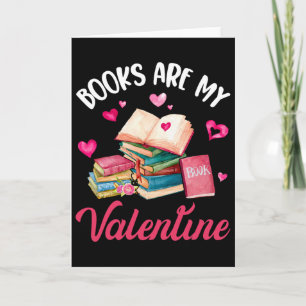 Bücher sind mein Valentinstag Lustige Zitate für B Karte