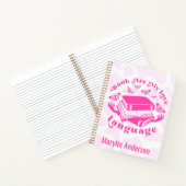 BÜCHER SIND MEINE LIEBE SPRACHE INDIVIDUELLE NAME (Innenseite)