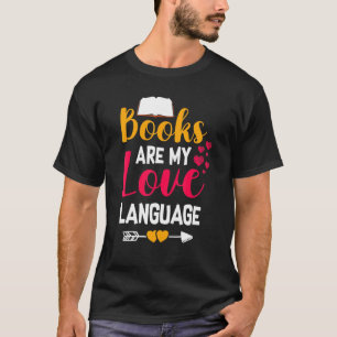 Bücher sind meine Liebe und lesen Bücherwurm T-Shirt