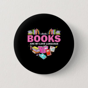 Bücher sind meine Liebe und lesen über Bibliotheka Button