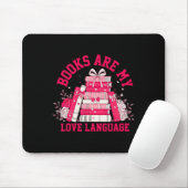 Bücher sind meine Liebe - Valentinbuch Lover Mousepad (Mit Mouse)