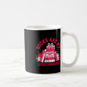 Bücher sind meine Liebessprache Leseliebhaber Bibl Kaffeetasse