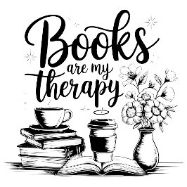 Bücher sind meine Therapie Hoodie