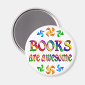 Bücher sind Phantastisch Magnet (Vorderseite/Rückseite)