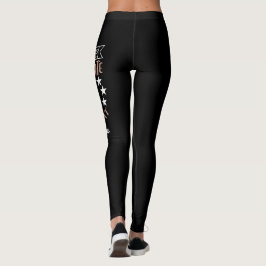 Bücher sind so, als ob Schokolade nicht nur eine e Leggings (Rückseite)