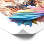 Bücher sind Spiegel des Souls Poster (Ecke)