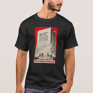 Bücher sind Waffen im Krieg der Ideen WW2 Propagan T-Shirt