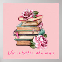 Bücher Slogan Klasse oder Bibliothek Kinderzimmer 