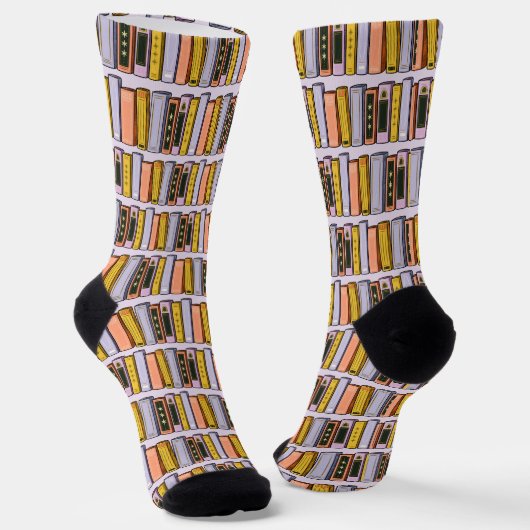 Bücher Socken (Gewinkelt)